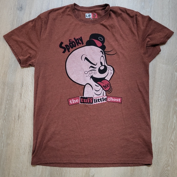 Spooky The Tuff Little Ghost Vintage Tee T Shirt XXL